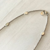 Sterling Silver Pebble Chain Necklace