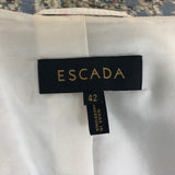 Abstract Print Notch-Lapel Blazer