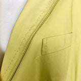 Yellow Notch-Lapel Blazer