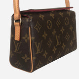 Brown and Tan Monogram Recital Bag