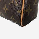 Brown and Tan Monogram Recital Bag