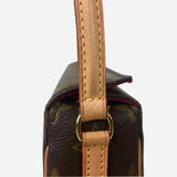 Brown and Tan Monogram Recital Bag