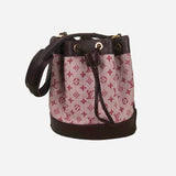Noelie Monogram Mini Lin Canvas Tote
