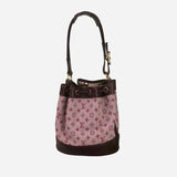 Noelie Monogram Mini Lin Canvas Tote