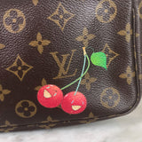 Brown and Tan Monogram Canvas Pochette Accessoires