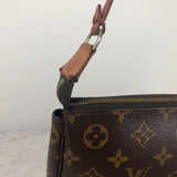 Brown and Tan Monogram Canvas Pochette Accessoires