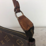 Brown and Tan Monogram Canvas Pochette Accessoires