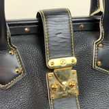 L'Ingenieux PM Black Suhali Leather Tote