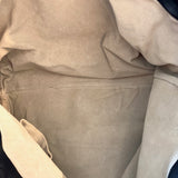 Black Intrecciato Leather Tote