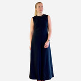 Black Sleeveless Wide Leg Jumpsuit