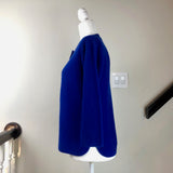 Blue Cashmere Cardigan