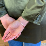 Metallic Green Oversized Blazer