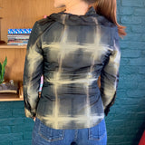 Green Button-Up Blouse