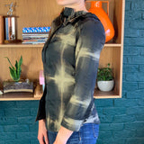 Green Button-Up Blouse