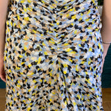 Aslin Sleeveless Silk Knee-Length Dress