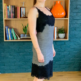 Exclusive Olivette Sleeveless Knee-Length Dress