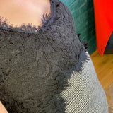 Exclusive Olivette Sleeveless Knee-Length Dress