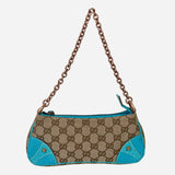 GG Monogram Canvas Nailhead Pochette