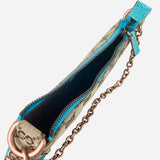 GG Monogram Canvas Nailhead Pochette