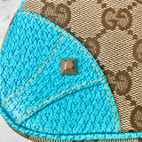 GG Monogram Canvas Nailhead Pochette