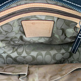 Black Leather Small Tote