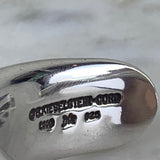 Sterling Silver and Amethyst Alligator Cuff Bracelet