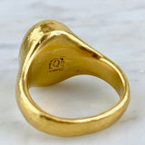 24K Yellow Gold and Beryl Cocktail Ring