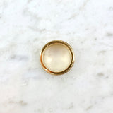 18K Yellow Gold and Diamond Three-Row Possession Band Ring