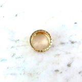 18K Diamond and Sapphire Lanières Band Ring