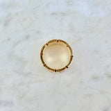 18K Diamond Tank Française Band Ring