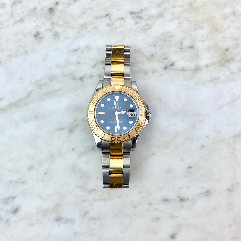 Stainless Steel and 18K Yellow Gold Yacht-Master 35MM Watch