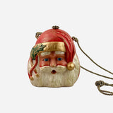 Multicolored Wooden 'Santa Claus' Crossbody Bag