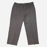 Slate Gray Straight-Legged Pants