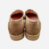 Brown Smooth Suede 'Guything' Round-Toe Wingtip Loafers