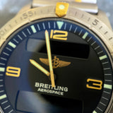Titanium and 18K Yellow Gold Aerospace Watch