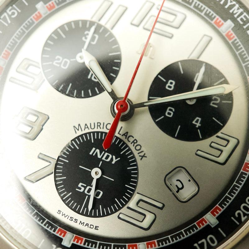 Stainless Steel Indy 500 Chronograph Watch