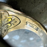 Sterling Silver Pegasus Signet Ring
