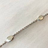 Sterling Silver Pebble Chain Necklace