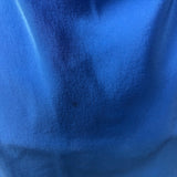 Blue Sleeveless Silk Top
