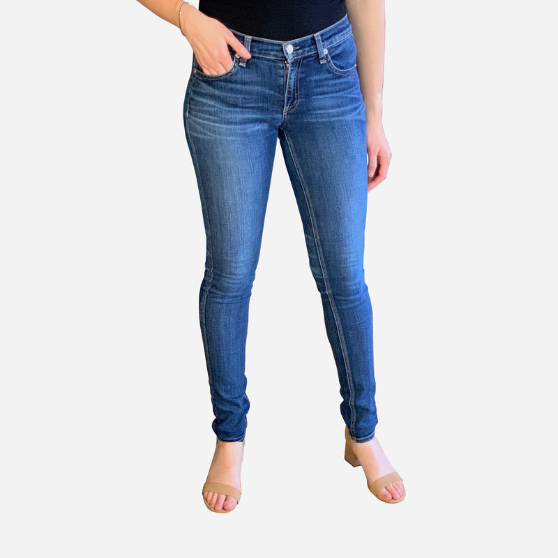 Medium Wash Skinny Jeans