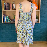 Aslin Sleeveless Silk Knee-Length Dress