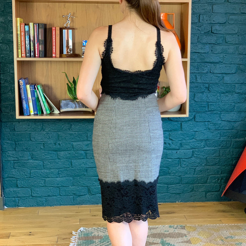Exclusive Olivette Sleeveless Knee-Length Dress